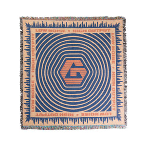 GRVTY "Low Noise, High Output" Woven Throw - GRVTY